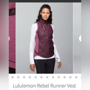 Lululemon Rebel Runner Vest